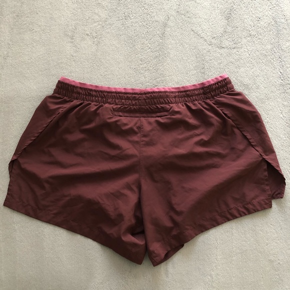 Nike purple/maroon running shorts - Picture 2 of 5